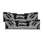 Kingston FURY Renegade Silver - DDR5 - kit - 32 GB + 2 x 16 GB - DIMM 288-PIN - 6000 MHz / PC5-48000 - CL32 - 1.35 V - senza buffer - on-die ECC